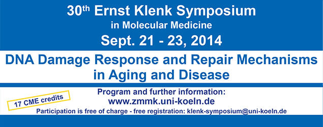 30th Ernst Klenk Symposium in Molecular Medicine