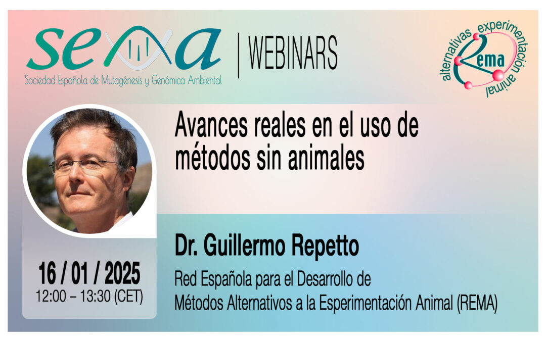 SEMA Webinar: «Avances reales en el uso de métodos sin animales»
