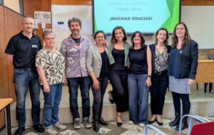 Carlota Lema y la Junta Directiva de SEMA