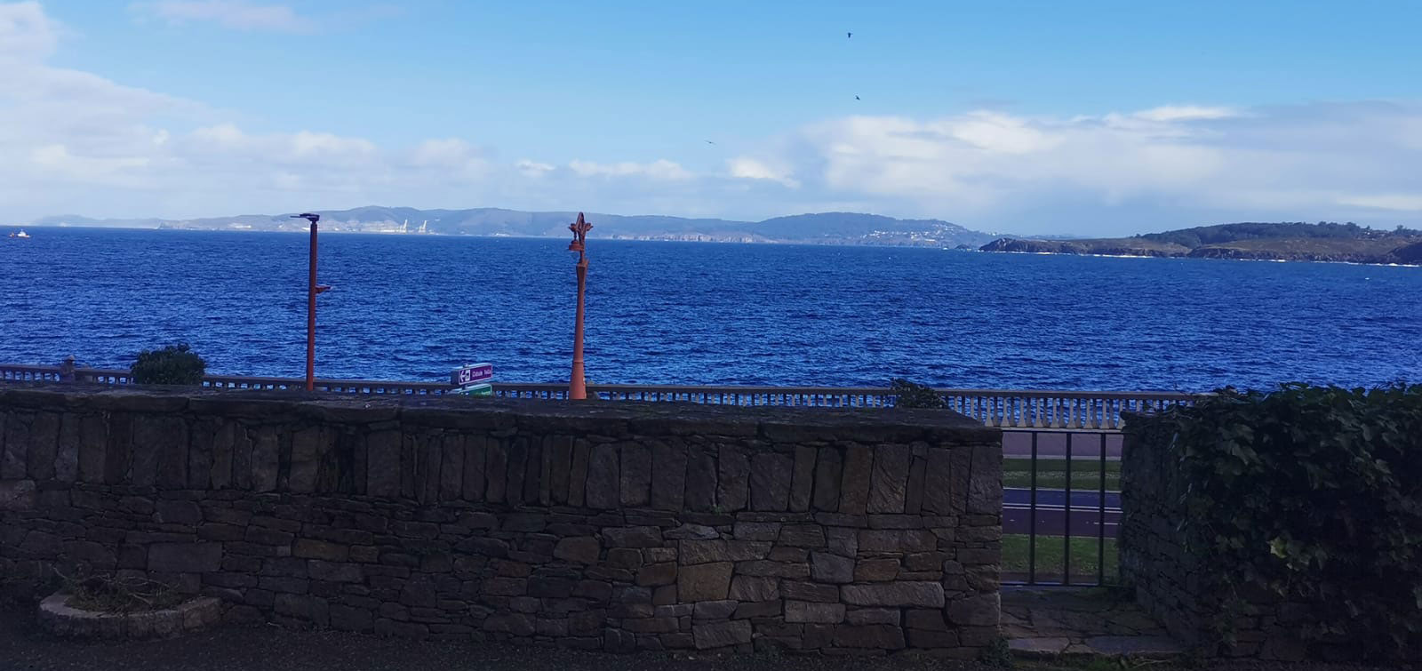 Vistas desde el edificio del Rectorado de la Universidade da Coruña Vistas desde el edificio del Rectorado de la Universidade da Coruña