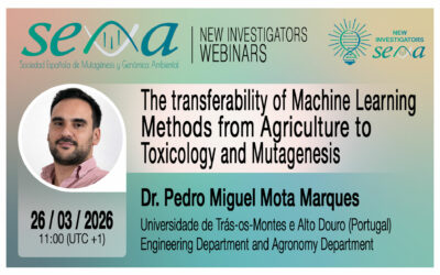 SEMA Webinar: «The transferability of Machine Learning methods from Agriculture to Toxicology and Mutagenesis»